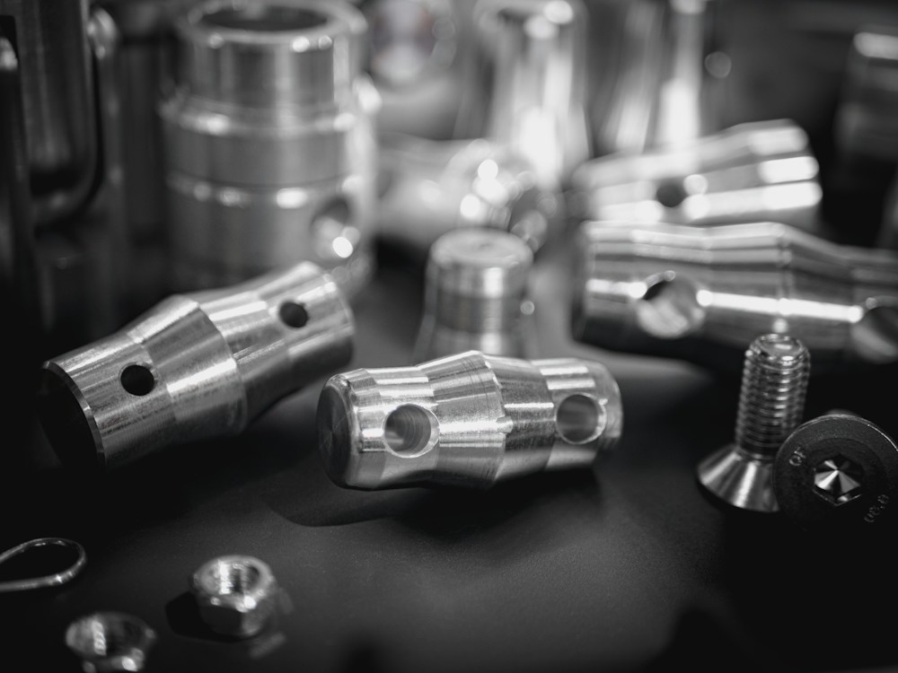 Small precision machined metal components